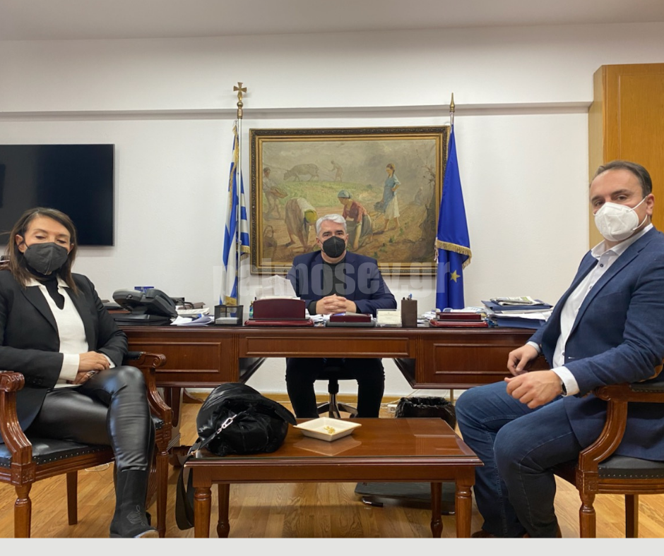 Συνάντηση του ΥφΑΑΤ, Σ. Κεδίκογλου με τον Δήμαρχο Ιστιαίας-Αιδηψού και την εκπρόσωπο της Club Med για την επένδυση του Ομίλου στην Βόρεια Εύβοια